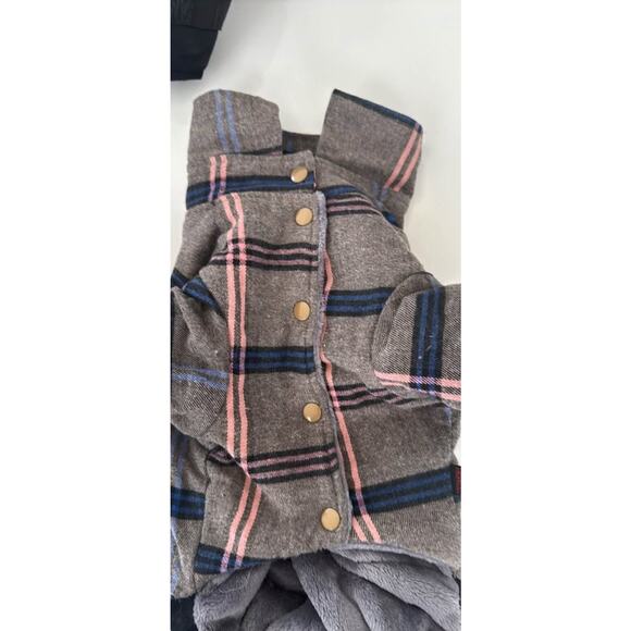 Dog winter jacket with fleece, size 1, fits small dog - Picture 4 of 6